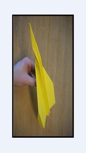 Origami paper planes up to 100 meters - Image screenshot of android app