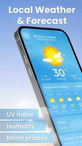 Local Weather: Radar & Widget - Image screenshot of android app
