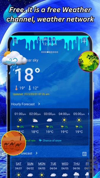 My Weather 2023 - عکس برنامه موبایلی اندروید