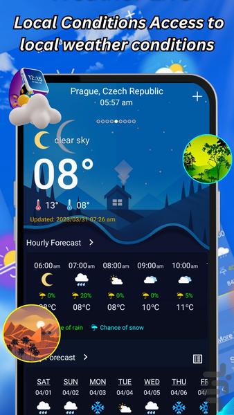 My Weather 2023 - عکس برنامه موبایلی اندروید