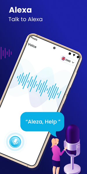 Voice Commands Assistant App - عکس برنامه موبایلی اندروید
