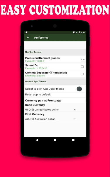 Engineering unit converter app - عکس برنامه موبایلی اندروید