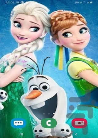 تصویر زمینه السا و آنا - عکس برنامه موبایلی اندروید