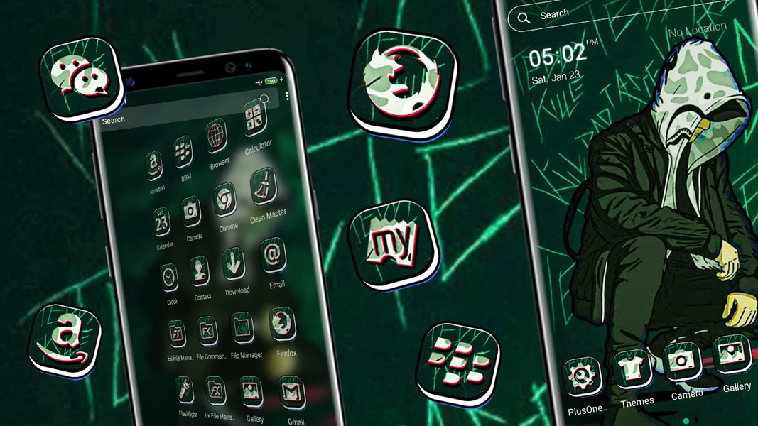 Cool Dude Launcher Theme - Image screenshot of android app