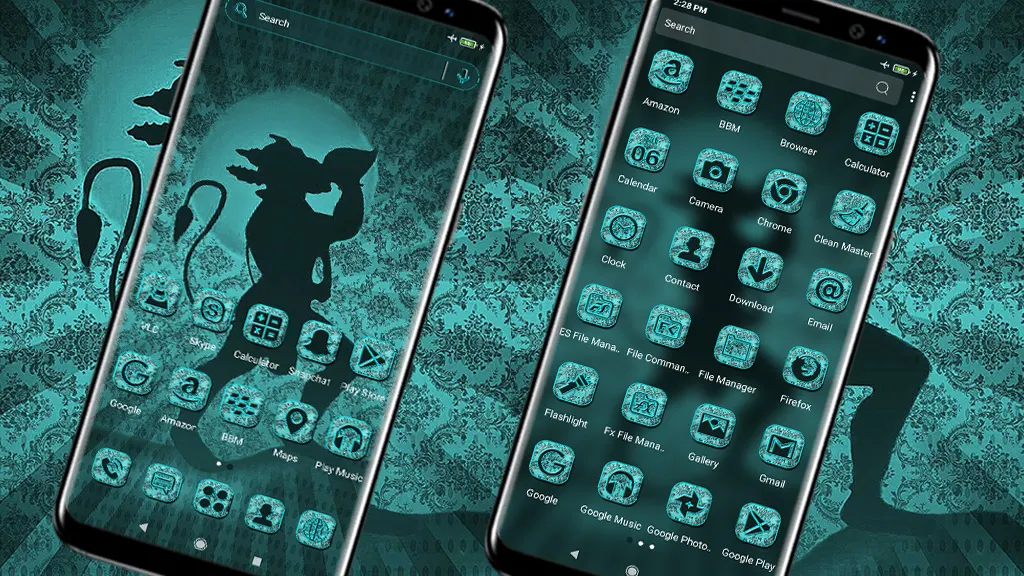 Lord Hanuman Launcher Theme - عکس برنامه موبایلی اندروید