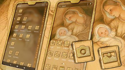 Mother Mary Theme - Image screenshot of android app