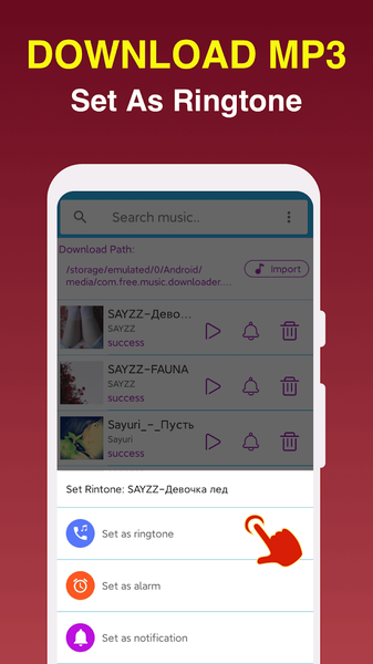 Music Downloader Download Mp۳ - عکس برنامه موبایلی اندروید