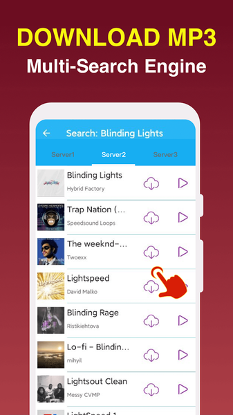 Music Downloader Download Mp۳ - عکس برنامه موبایلی اندروید