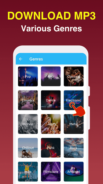Music Downloader Download Mp۳ - عکس برنامه موبایلی اندروید