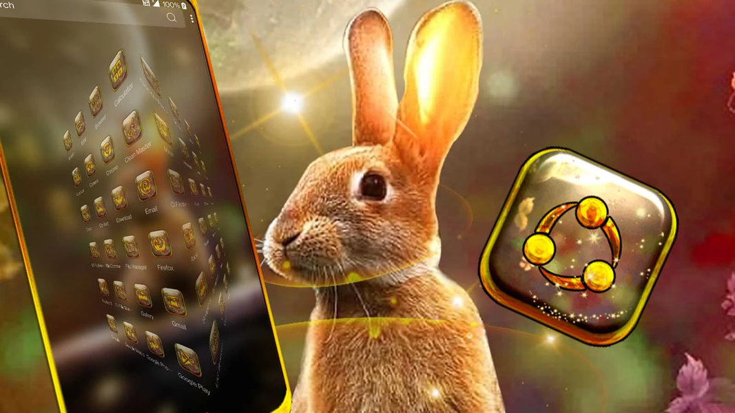 Rabbit in Space Launcher - عکس برنامه موبایلی اندروید