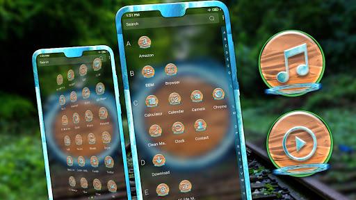 Strange Window Launcher Theme - Image screenshot of android app