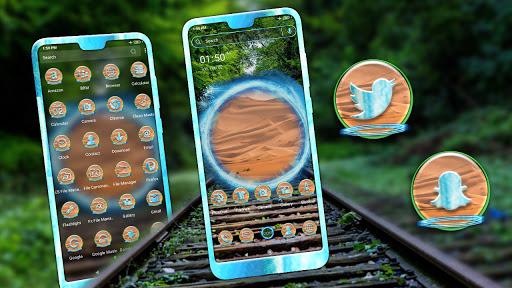Strange Window Launcher Theme - عکس برنامه موبایلی اندروید