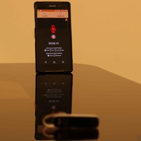 bluetooth Recorder - Image screenshot of android app