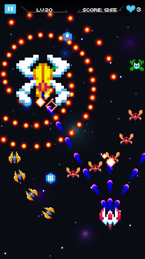 Galaxy Shooter - Gameplay image of android game