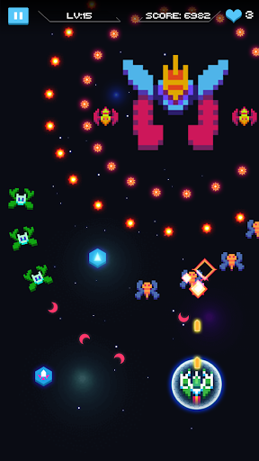 Galaxy Shooter - Gameplay image of android game