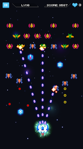 Galaxy Shooter - Gameplay image of android game