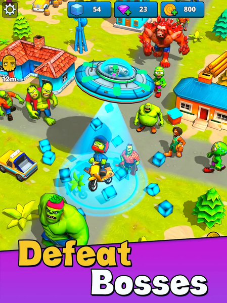 Aliens vs Zombies: Invasion - عکس بازی موبایلی اندروید