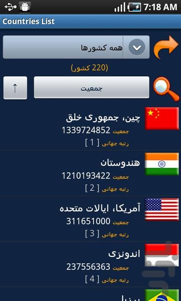 Countries Handbook - Image screenshot of android app