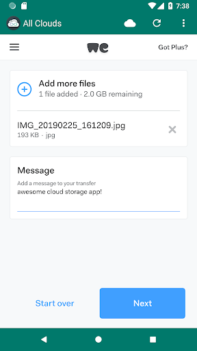 All Cloud Storage - Image screenshot of android app