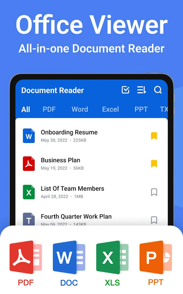 Document Reader & PDF Editor - عکس برنامه موبایلی اندروید