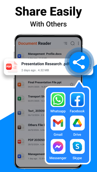 All Document Reader & Viewer - عکس برنامه موبایلی اندروید