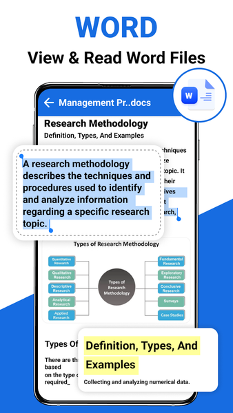 All Document Reader & Viewer - عکس برنامه موبایلی اندروید