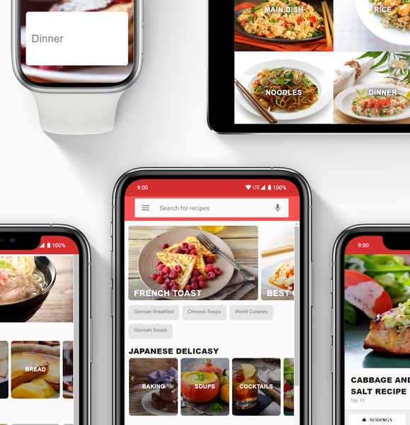 Meal Planning Recipe Guide - Image screenshot of android app