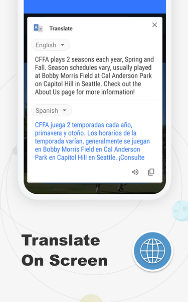 Sync Translate: Voice & Camera - Image screenshot of android app