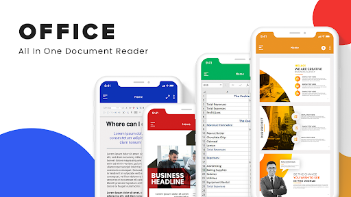 All Office File Reader - Document Viewer, Docx - عکس برنامه موبایلی اندروید