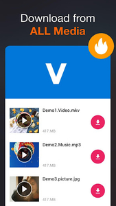 App para baixar videos do  -  downloader apk