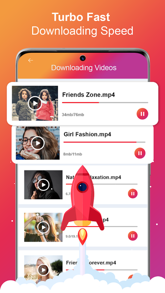 Video downloader:۴k & hd saver - عکس برنامه موبایلی اندروید