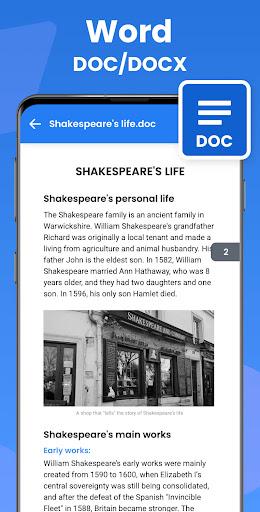 Document Reader - PDF Editor - عکس برنامه موبایلی اندروید