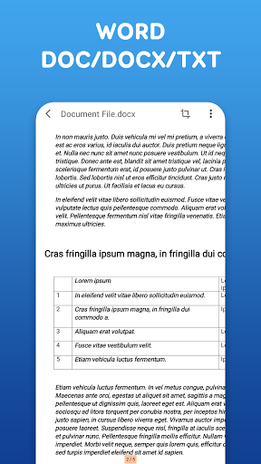 All Document Viewer - PDF, word, excel, Documents - عکس برنامه موبایلی اندروید