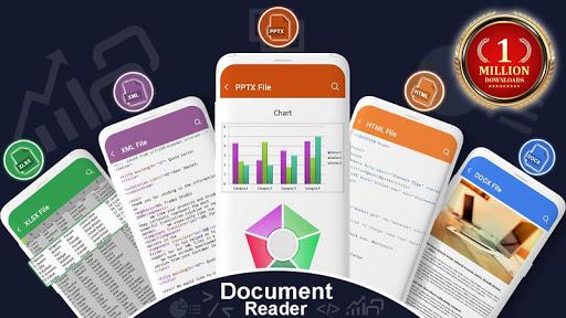 All Documents Reader PDF Xlsx - عکس برنامه موبایلی اندروید
