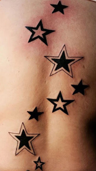Star Tattoo Designs - Image screenshot of android app
