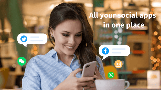 All In One Messenger for Social Apps - Image screenshot of android app