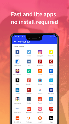 All In One Messenger for Social Apps - عکس برنامه موبایلی اندروید