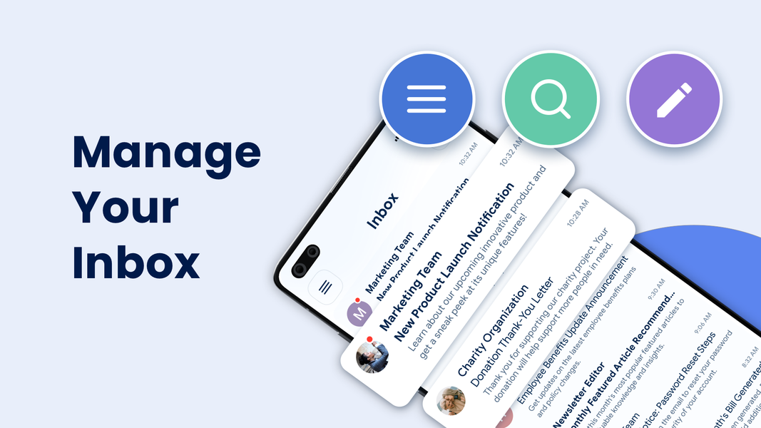 Email- Fast, All Inbox Access - Image screenshot of android app