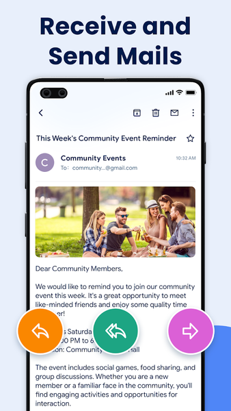 Email- Fast, All Inbox Access - Image screenshot of android app