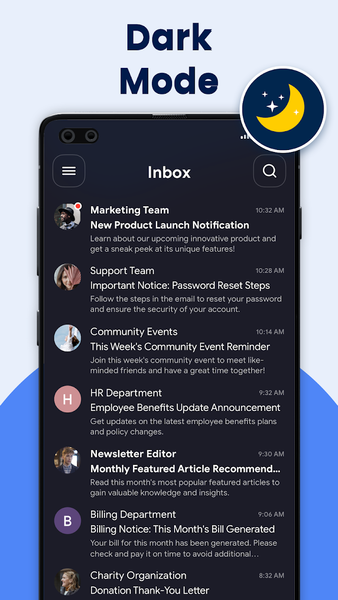 Email- Fast, All Inbox Access - Image screenshot of android app