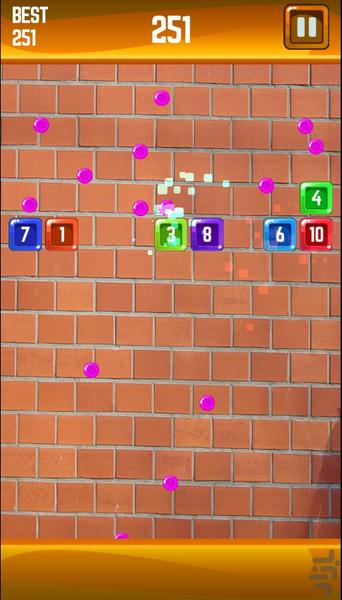 آجرشکن - Gameplay image of android game