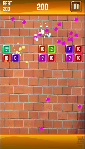 آجرشکن - Gameplay image of android game