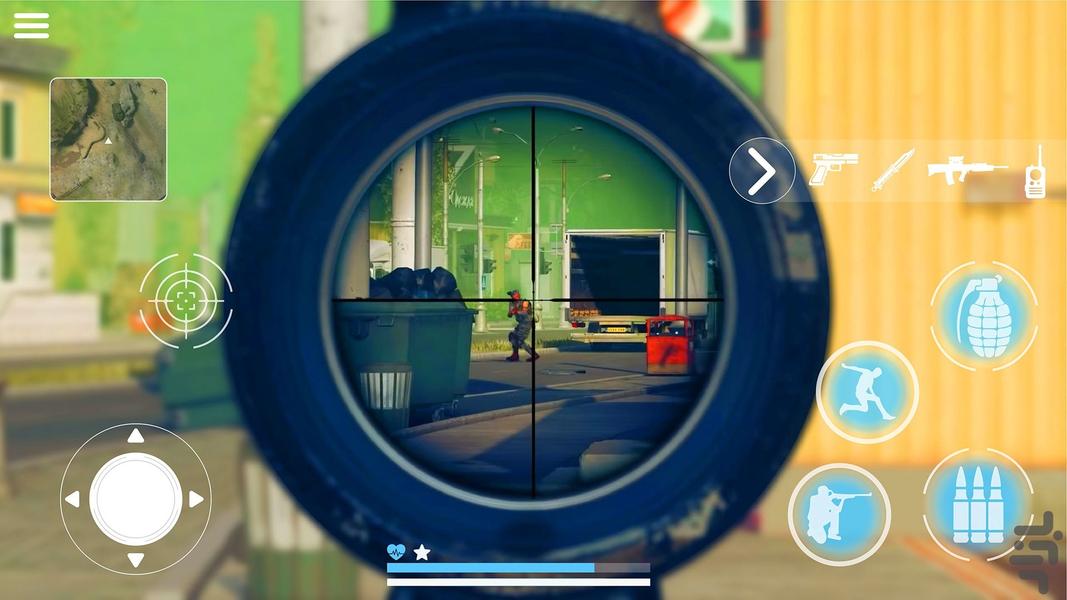 بازی تفنگی عملیات ویژه - Gameplay image of android game