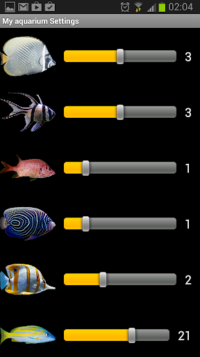 The real aquarium - LWP - عکس برنامه موبایلی اندروید