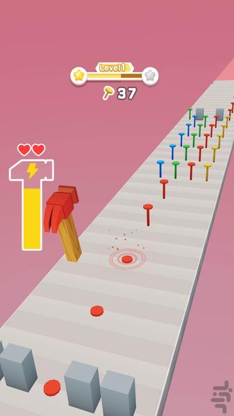 چکش بازی - عکس بازی موبایلی اندروید