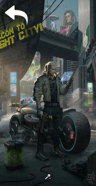 تصویر زمینه CyberPunk 2077 HD - Image screenshot of android app