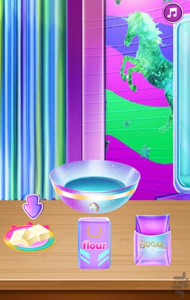 آشپزی پخت کیک السا - Gameplay image of android game