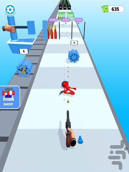 بازی ادمک های تیرانداز - Gameplay image of android game