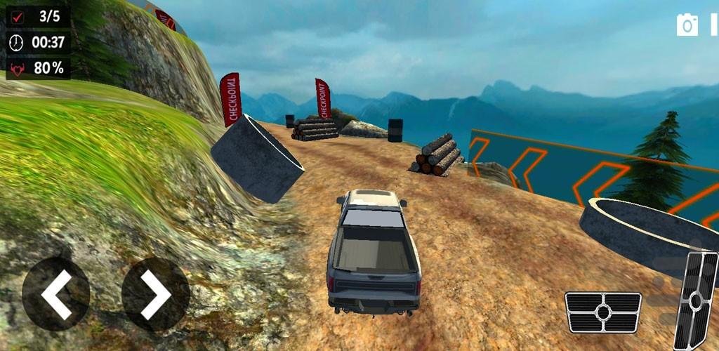 بازی رانندگی با وانت افرودی - Gameplay image of android game