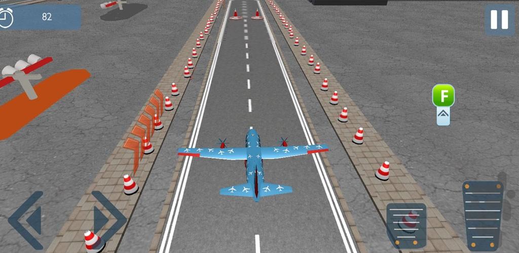 بازی خلبان هواپیمای مسافربری - Gameplay image of android game